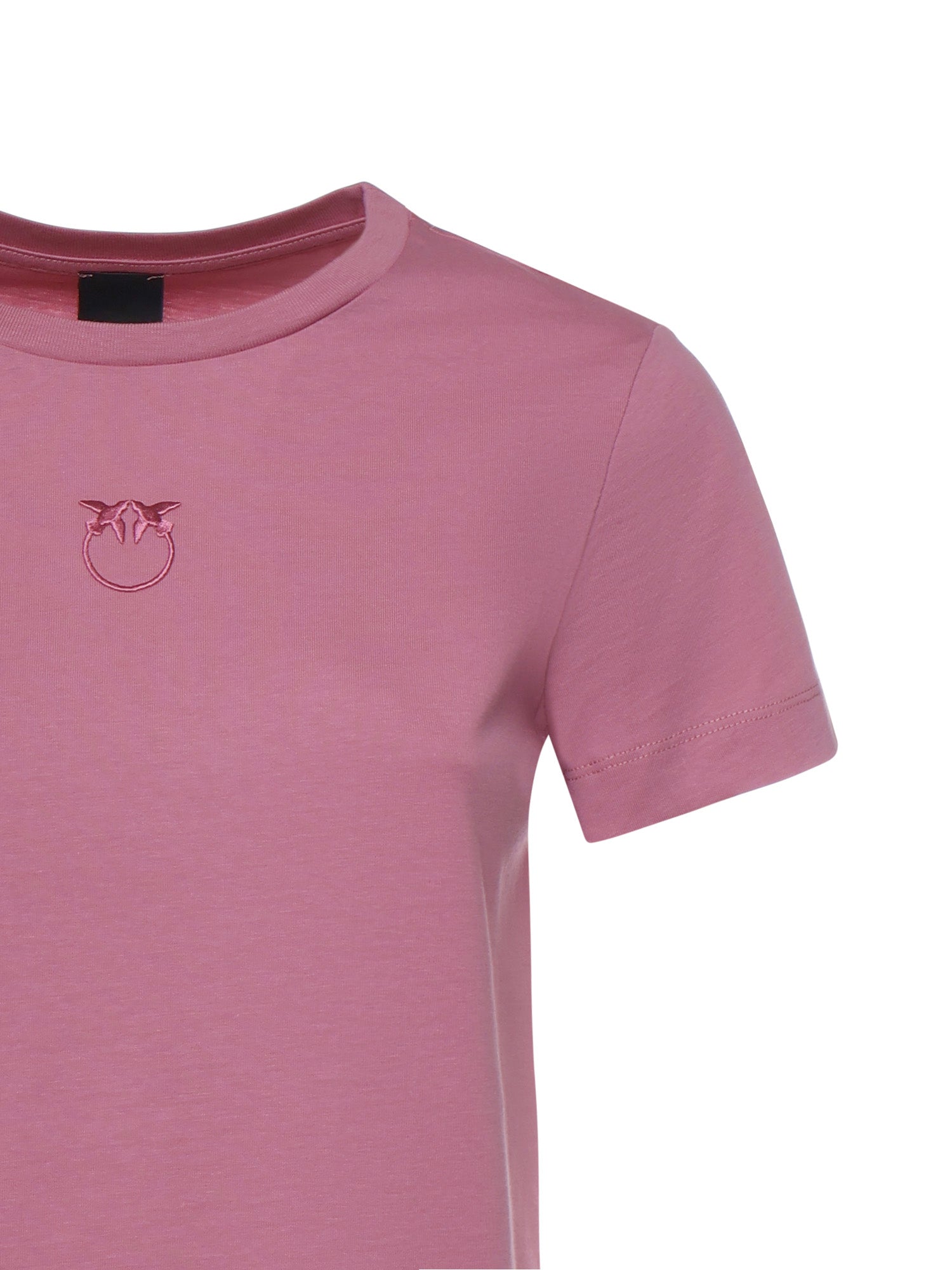 T-shirt con logo Love Birds 100355 A339Q48 PINKO 