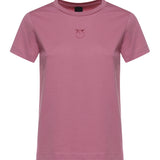 T-shirt con logo Love Birds 100355 A339Q48 PINKO 