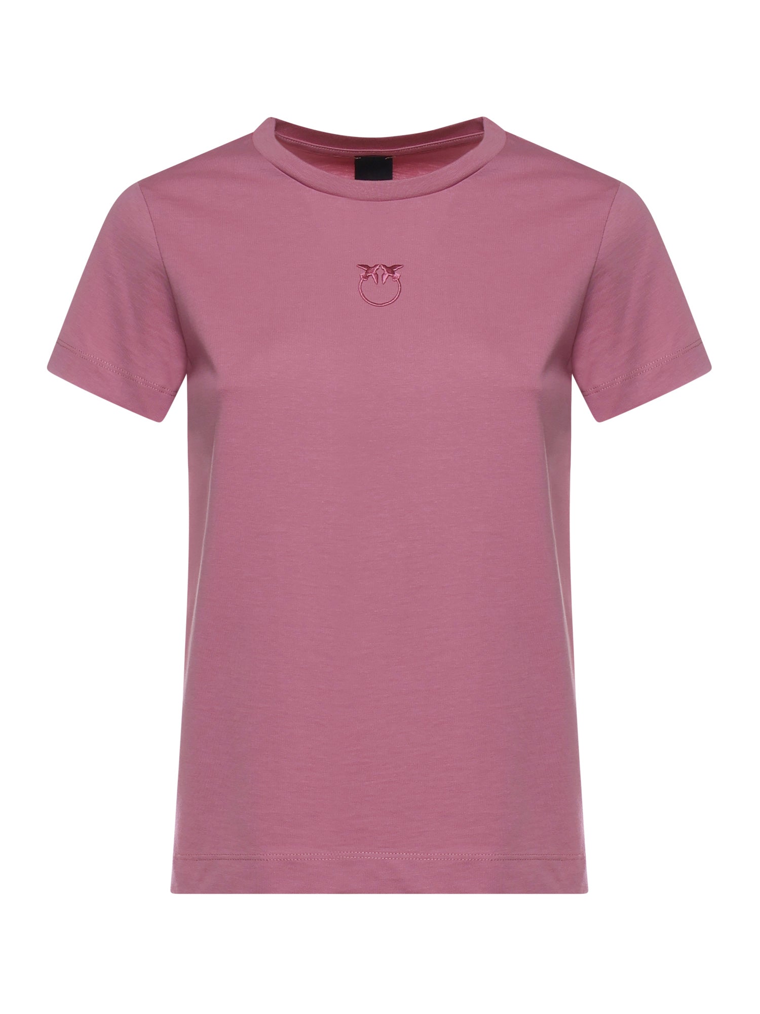 T-shirt con logo Love Birds 100355 A339Q48 PINKO 