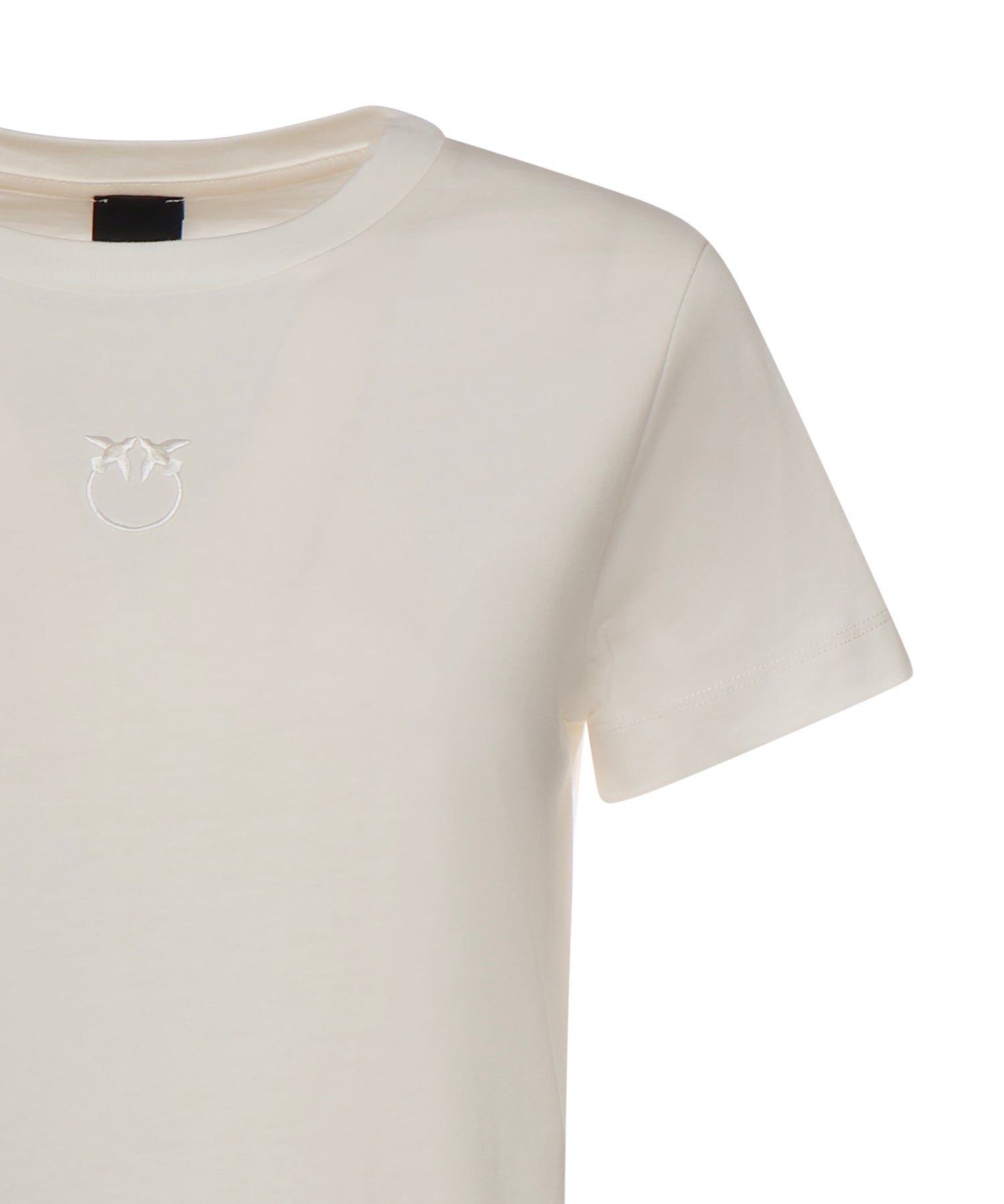 T-shirt con logo Love Birds 100355 A339Z05 PINKO 