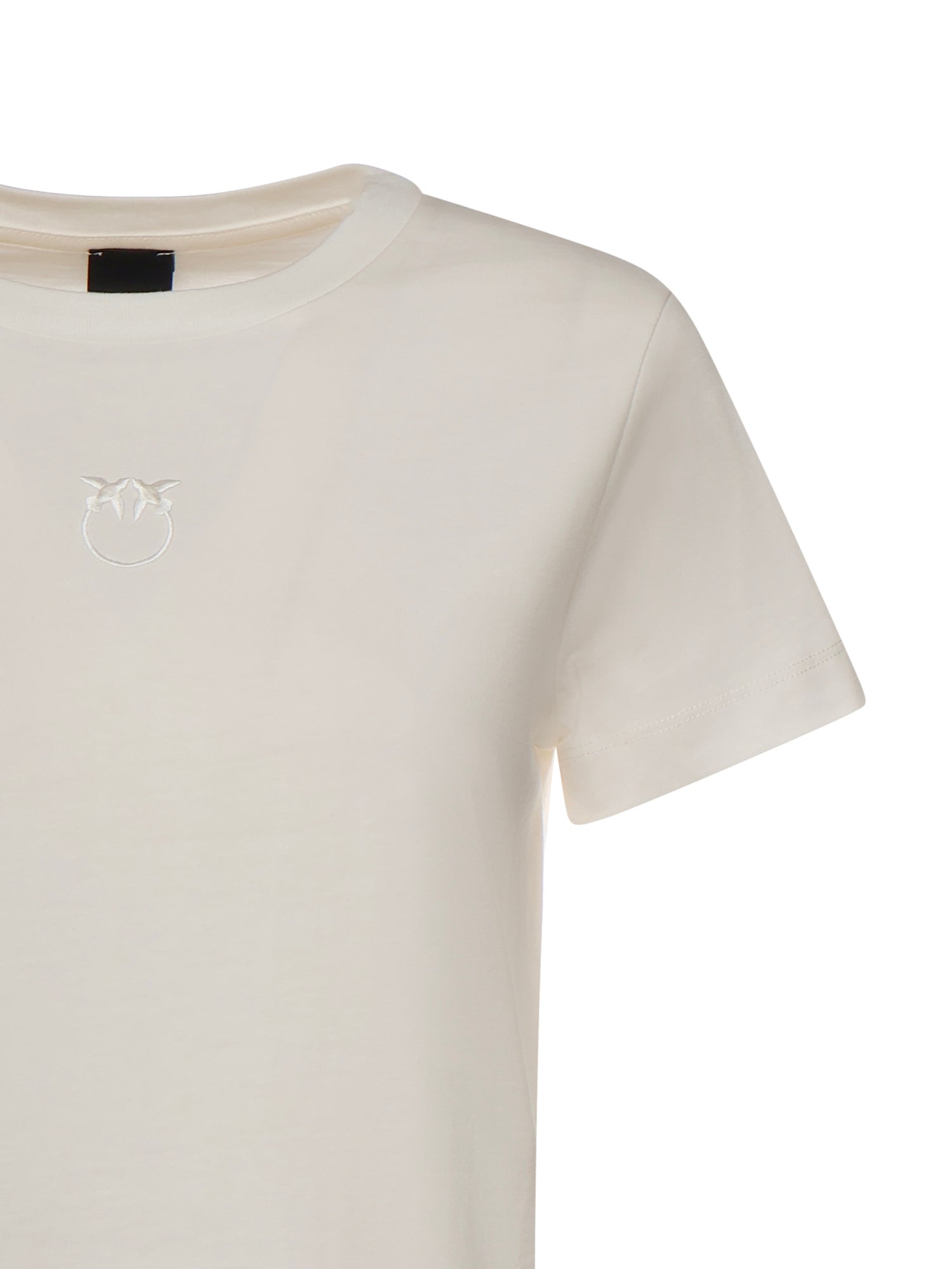 T-shirt con logo Love Birds 100355 A339Z05 PINKO 