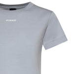 T-shirt con logo lettering 100373 A34FE87 PINKO 