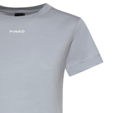 T-shirt con logo lettering 100373 A34FE87 PINKO 