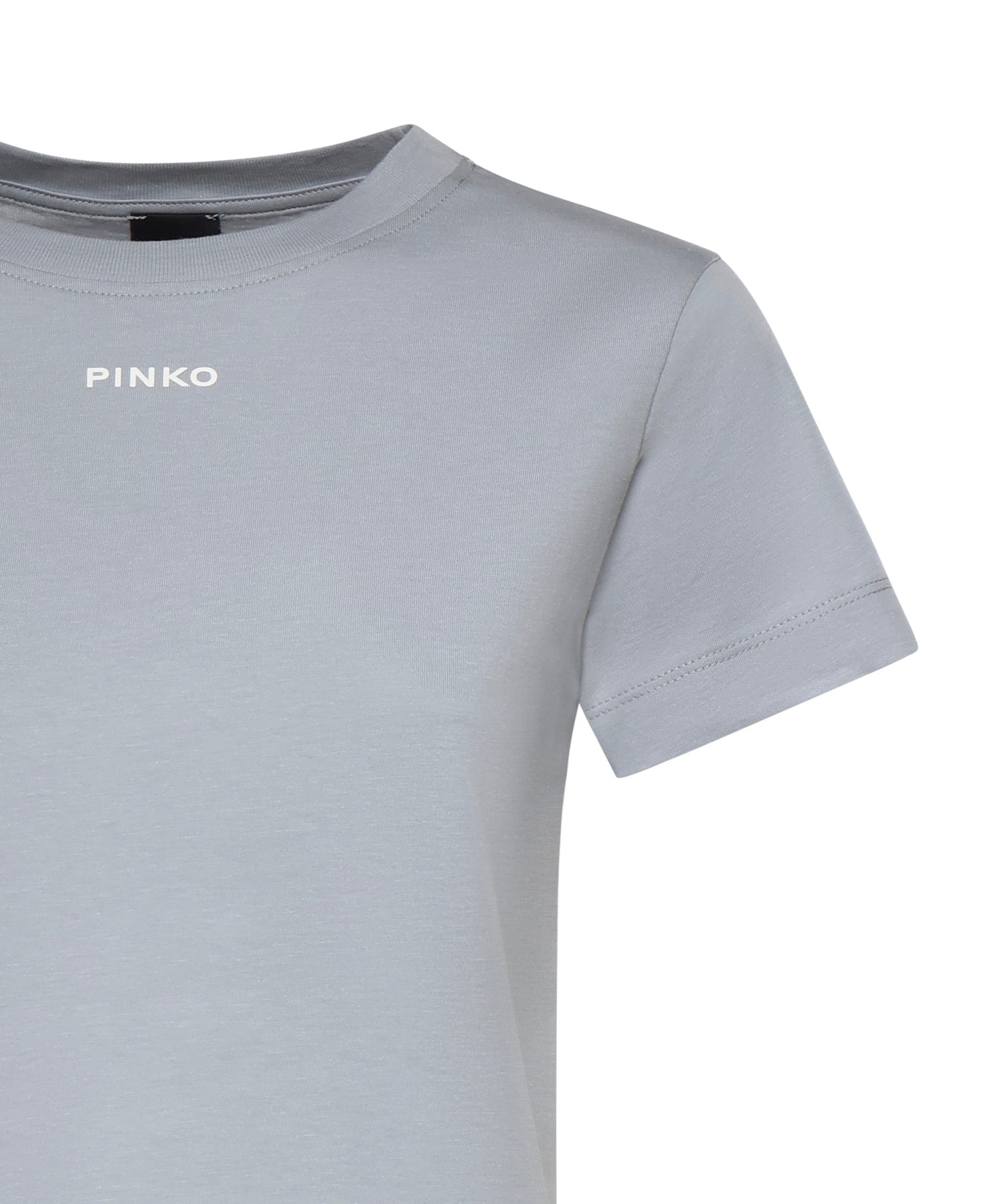 T-shirt con logo lettering 100373 A34FE87 PINKO 