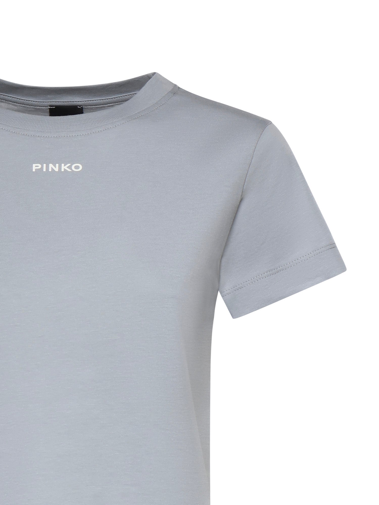 T-shirt con logo lettering 100373 A34FE87 PINKO 