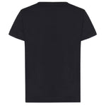 T-shirt con logo lettering<BR/> 100373 A34FZ99 PINKO 