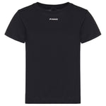 T-shirt con logo lettering<BR/> 100373 A34FZ99 PINKO 