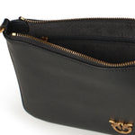Borsa media a spalla Flat Love Bag Simply 100455 A0F1Z99Q PINKO 