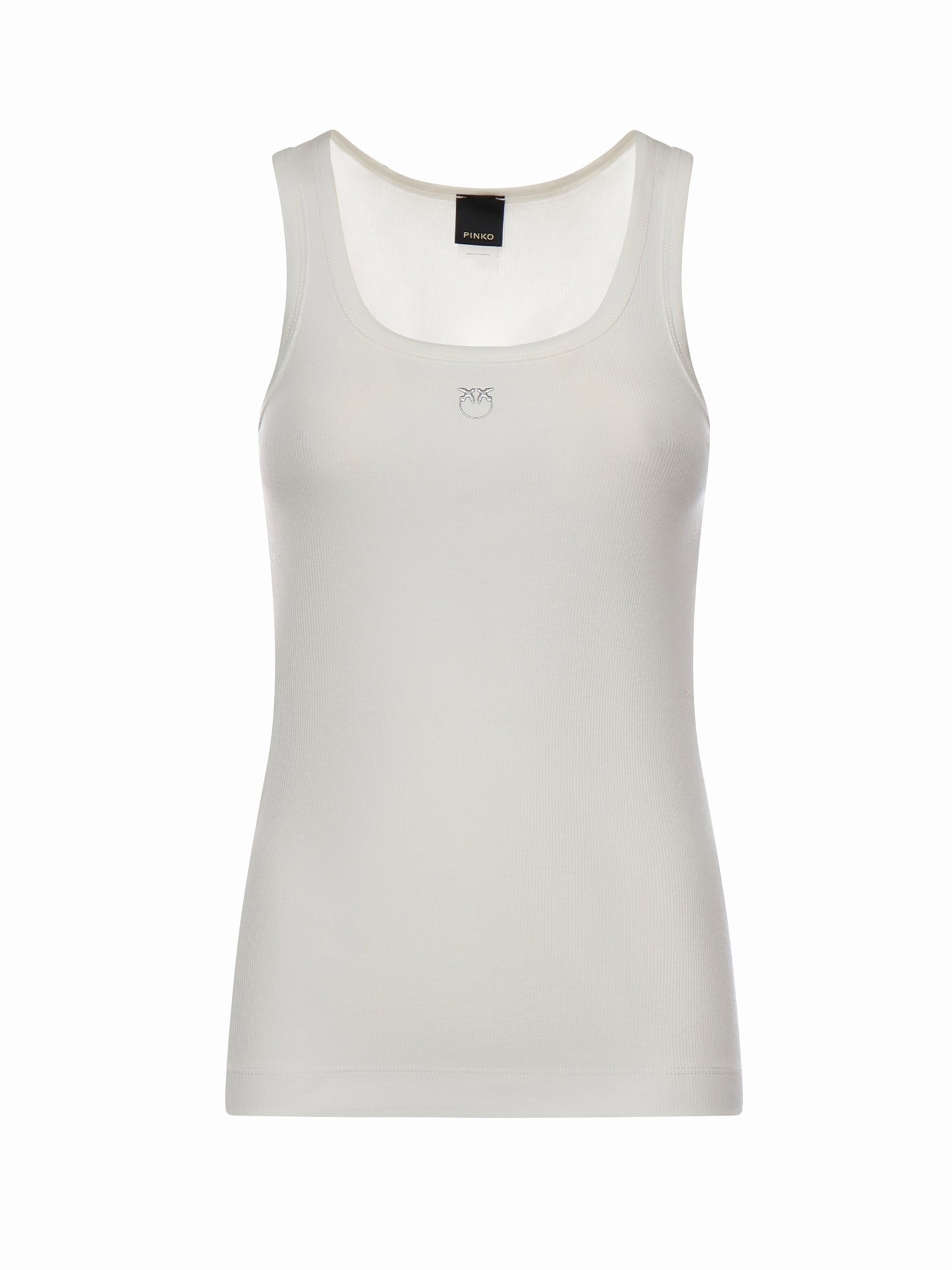 Canotta con logo Love Birds 100807 A338Z05 PINKO 