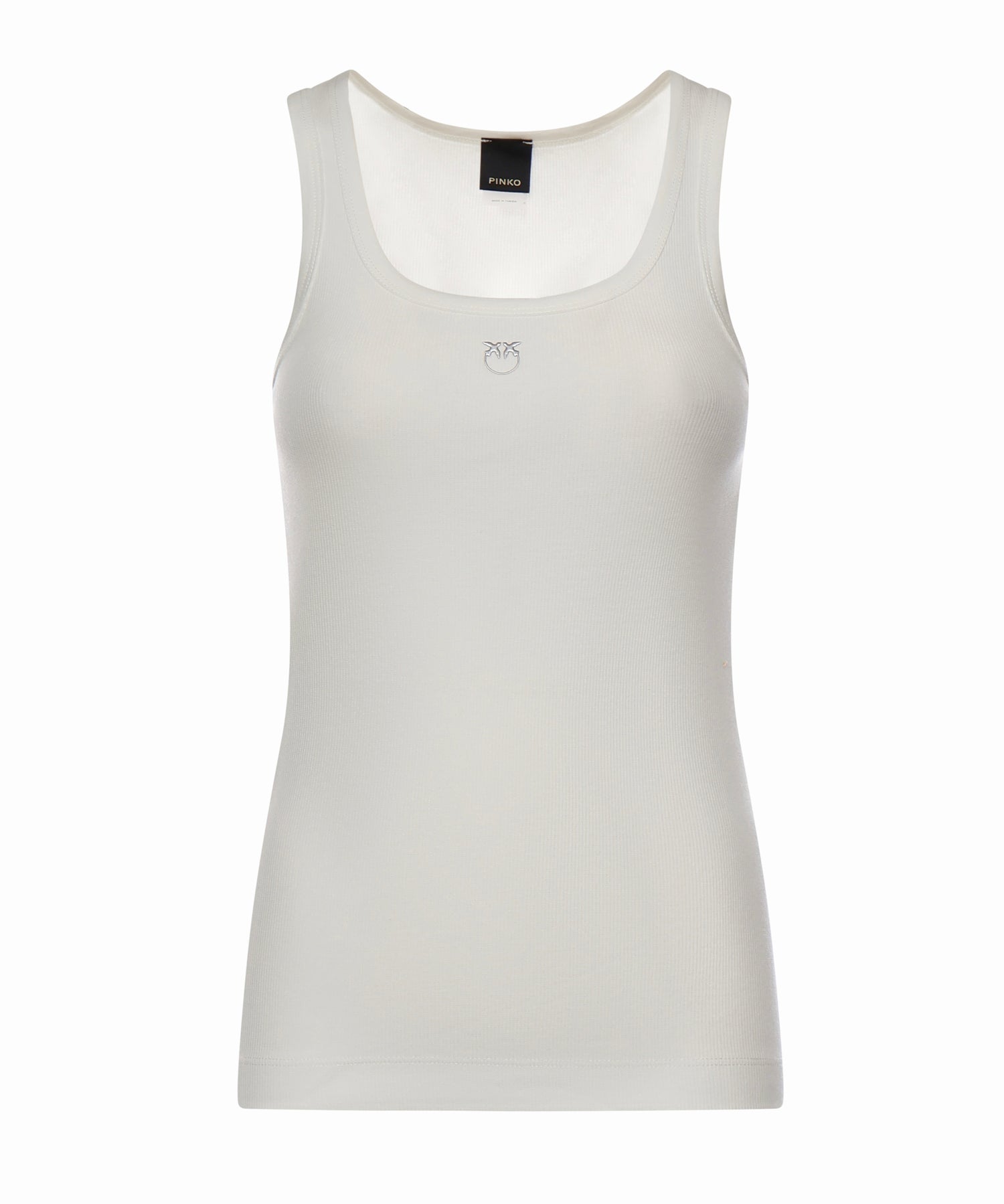Canotta con logo Love Birds 100807 A338Z05 PINKO 