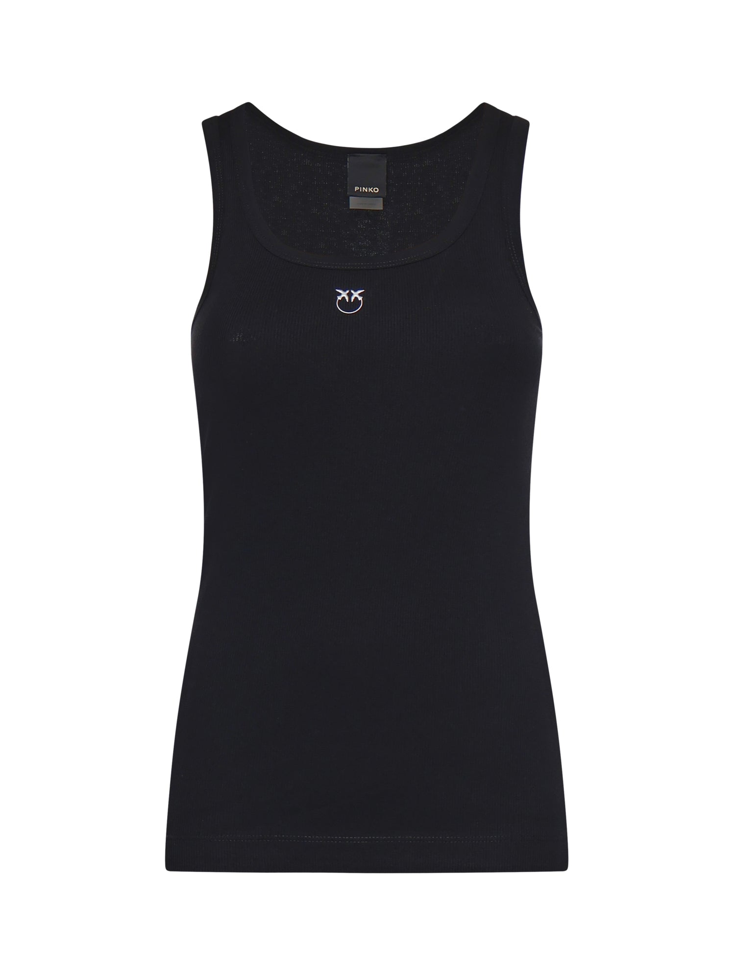 Canotta con logo Love Birds 100807 A338Z99 PINKO 