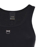 Canotta con logo Love Birds 100807 A338Z99 PINKO 