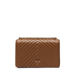 Borsa media a tracolla Love Bag One Chevron 100941 A0GKL17Q PINKO 