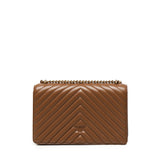 Borsa media a tracolla Love Bag One Chevron 100941 A0GKL17Q PINKO 