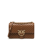 Borsa media a tracolla Love Bag One Chevron 100941 A0GKL17Q PINKO 
