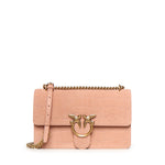 Borsa a tracolla media Love Bag One in pelle stampa coccodrillo 100941 A2YWQ36Q PINKO 
