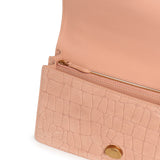 Borsa a tracolla media Love Bag One in pelle stampa coccodrillo 100941 A2YWQ36Q PINKO 