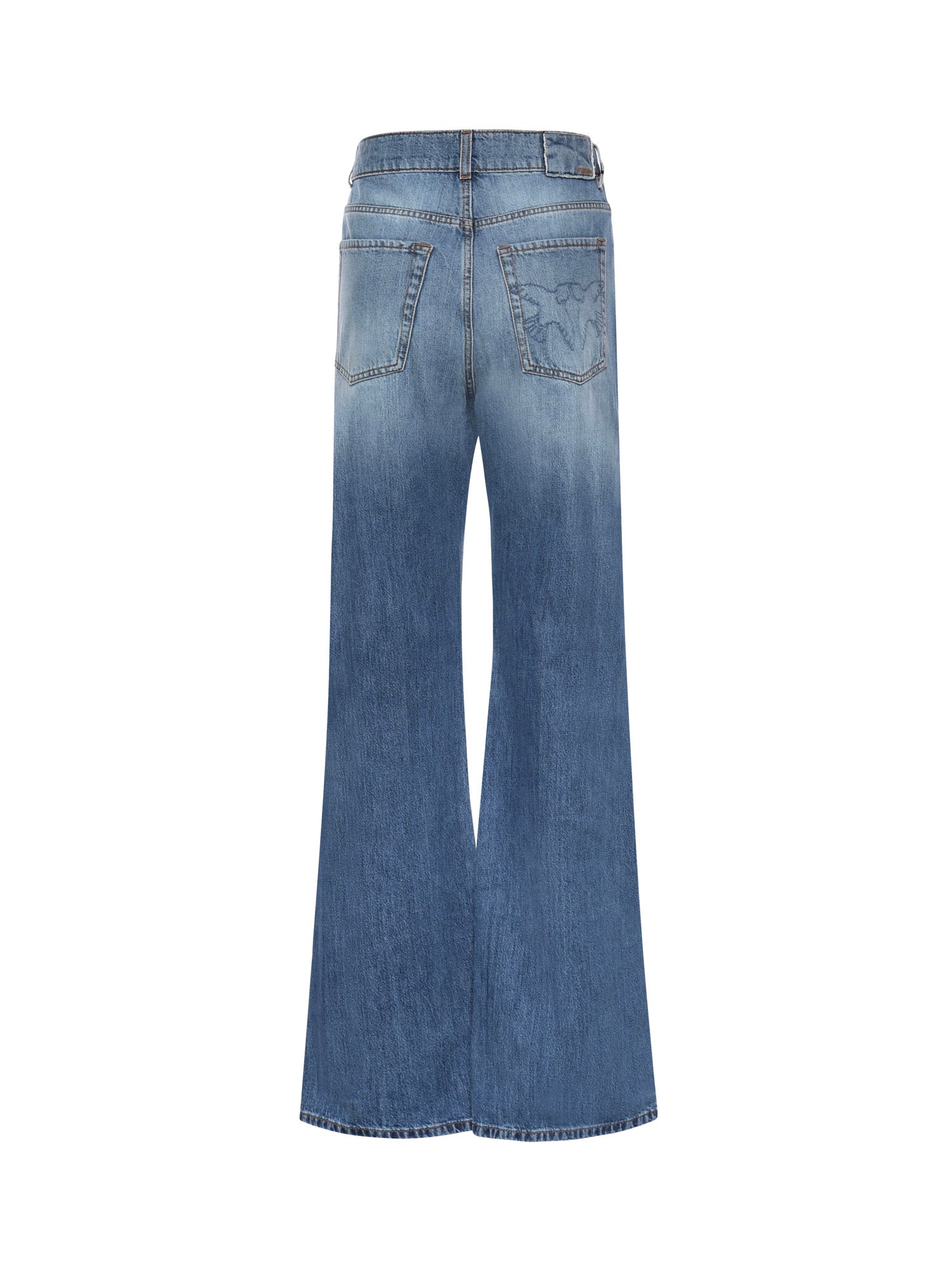 Jeans wide leg in denim 101733 A323PJO PINKO 