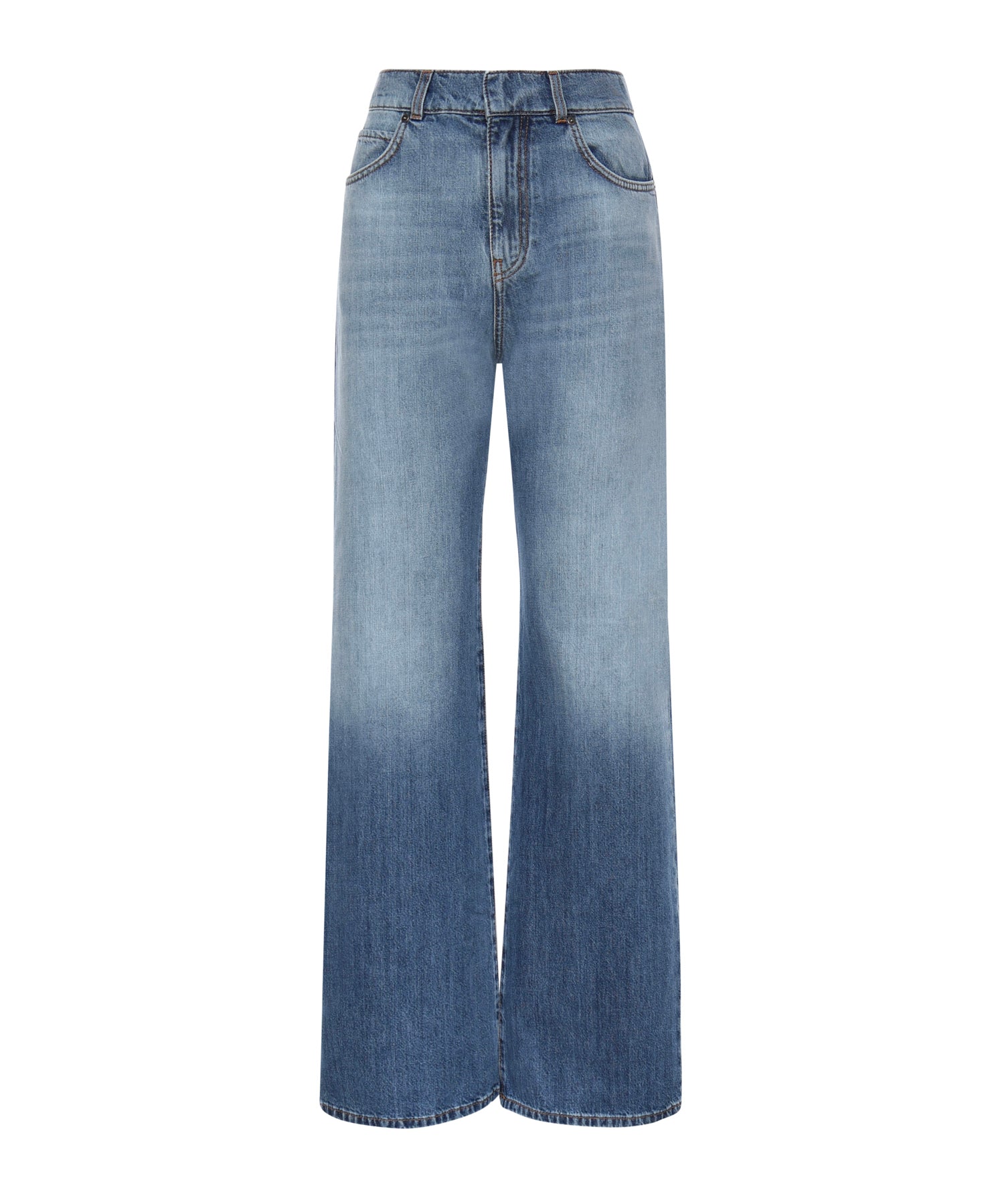 Jeans wide leg in denim 101733 A323PJO PINKO 
