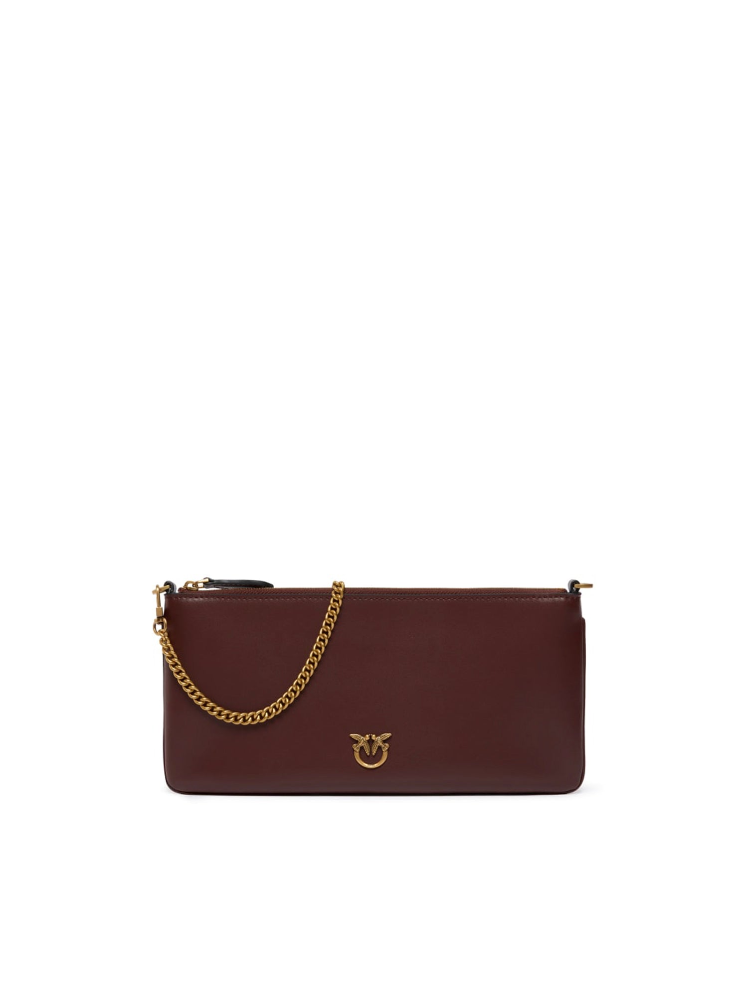 Borsa a tracolla Horizontal Flat in pelle<BR/> 102747 A0F1R49Q PINKO 