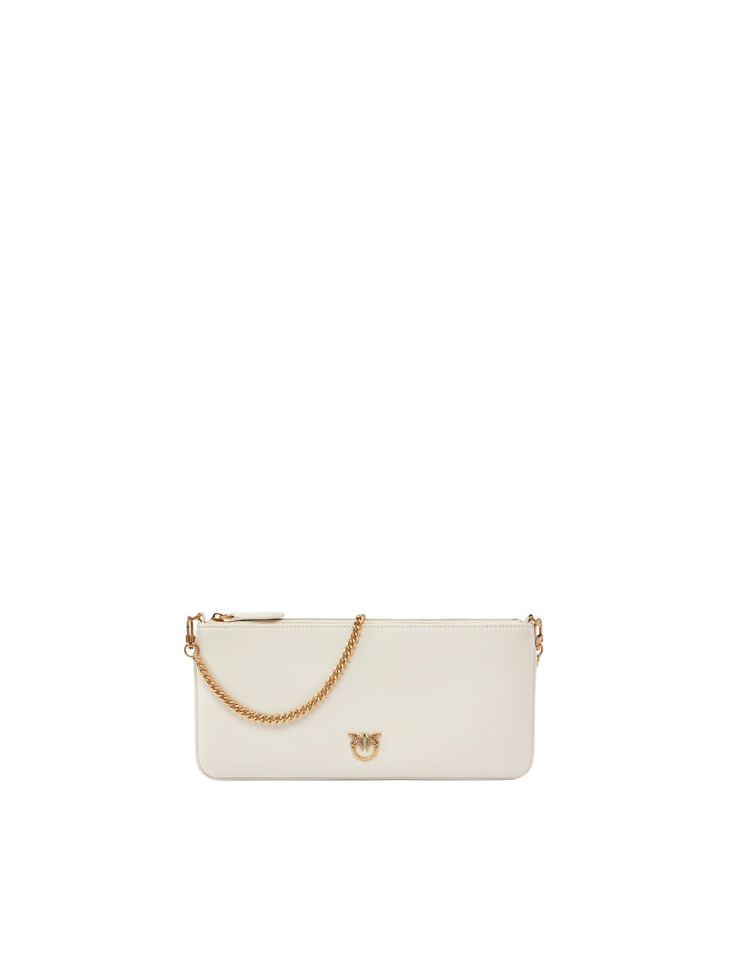Borsa a tracolla Horizontal Flat in pelle 102747 A0F1Z14Q PINKO 