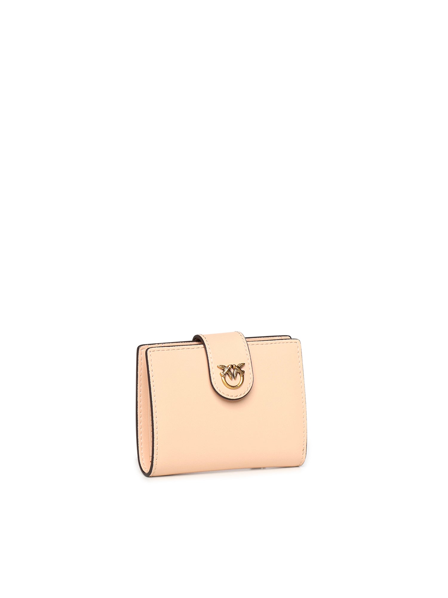 Portafoglio in pelle con logo 102840 A0F1A28Q PINKO 