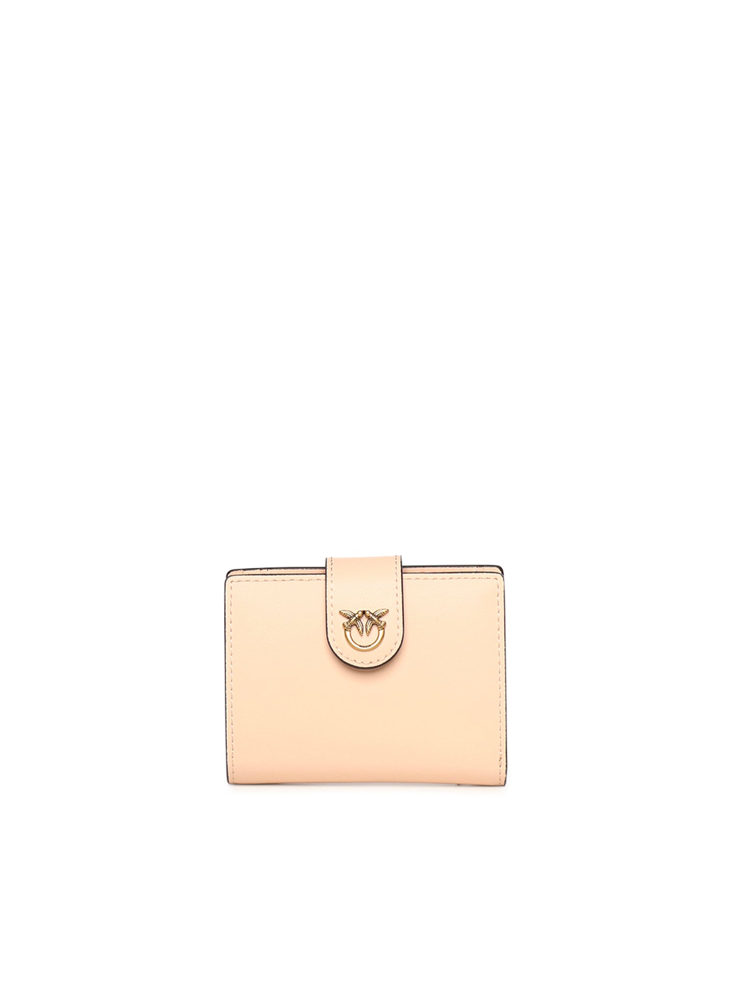 Portafoglio in pelle con logo 102840 A0F1A28Q PINKO 