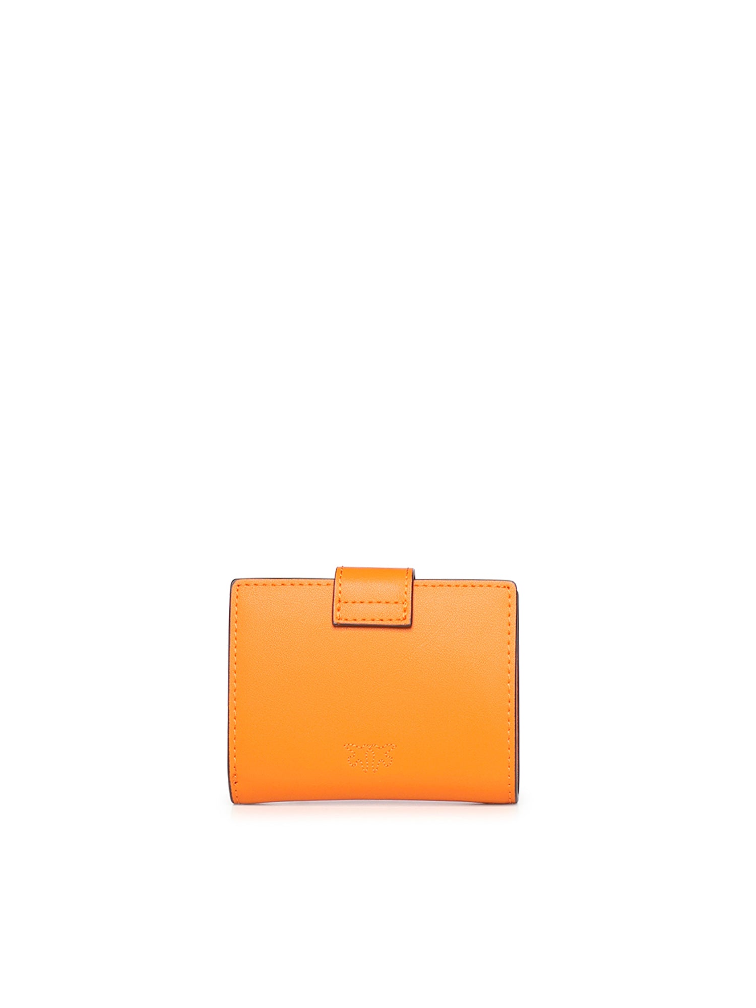 Portafoglio in pelle con logo 102840 A0F1A76Q PINKO 