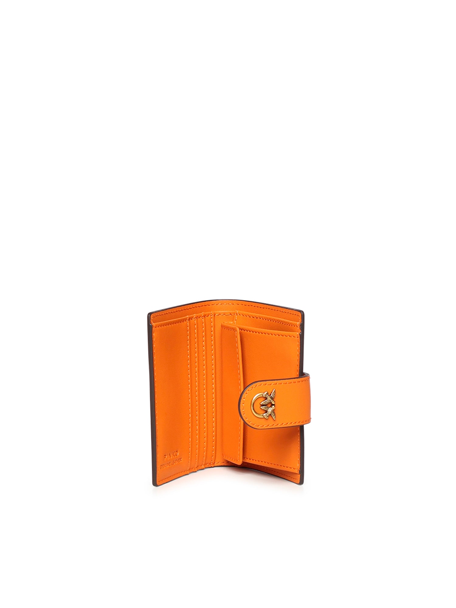 Portafoglio in pelle con logo 102840 A0F1A76Q PINKO 