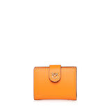Portafoglio in pelle con logo 102840 A0F1A76Q PINKO 