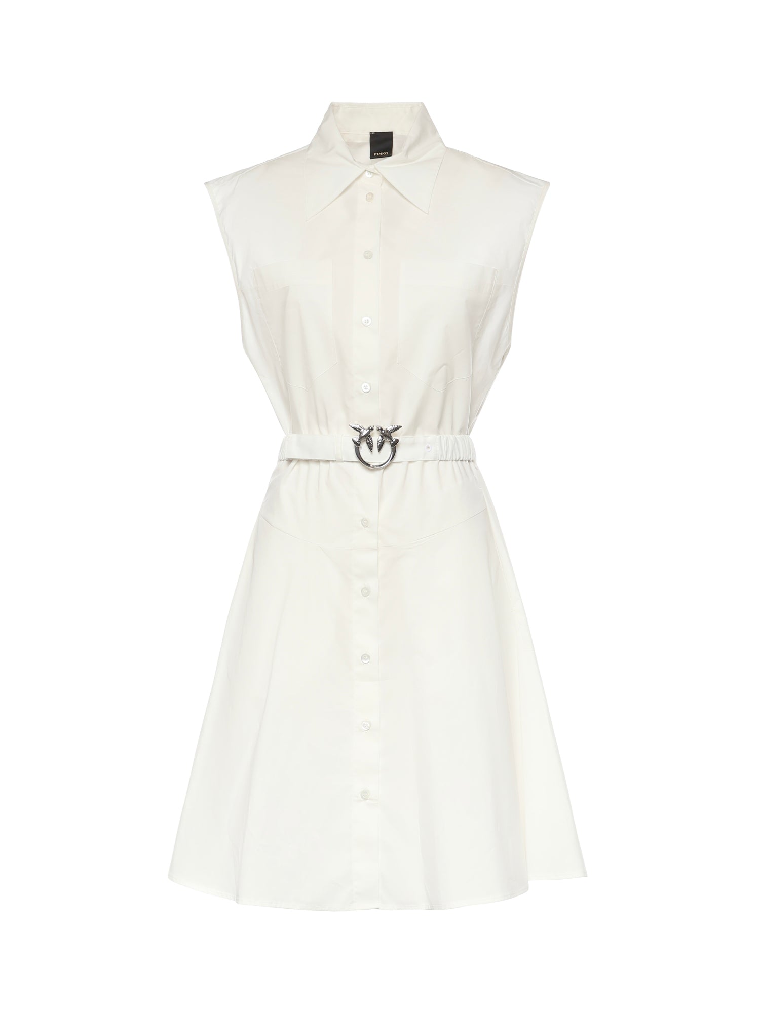 Abito Anaceta in cotone 103111 A2LDZ05 PINKO 