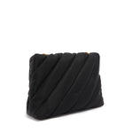 Borsa a tracolla maxi Extra Love Bag Puff in nylon 103347 A358Z99Q PINKO 