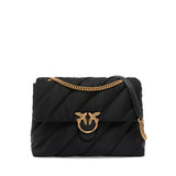 Borsa a tracolla maxi Extra Love Bag Puff in nylon 103347 A358Z99Q PINKO 