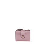 Portafoglio in pelle con logo<BR/> 103610 A0F1P26Q PINKO 