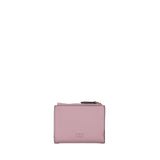 Portafoglio in pelle con logo<BR/> 103610 A0F1P26Q PINKO 