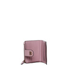 Portafoglio in pelle con logo<BR/> 103610 A0F1P26Q PINKO 