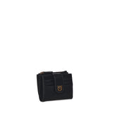 Portafoglio in pelle con logo<BR/> 103610 A0F1Z99Q PINKO 
