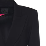 Blazer doppiopetto in viscosa 104218 A2Q2Z99 PINKO 