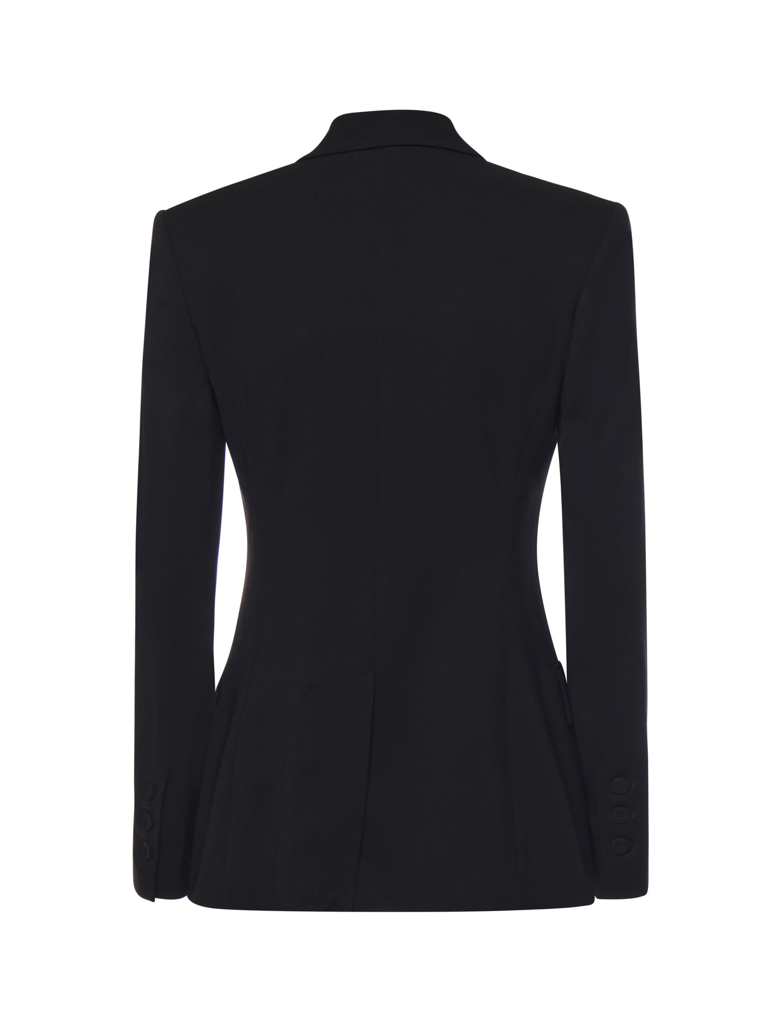 Blazer doppiopetto in viscosa 104218 A2Q2Z99 PINKO 