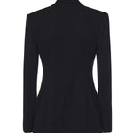 Blazer doppiopetto in viscosa 104218 A2Q2Z99 PINKO 