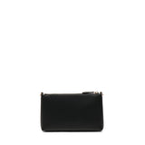 Pochette piatta in pelle con logo Love Birds 104277 A0F1Z99Q PINKO 