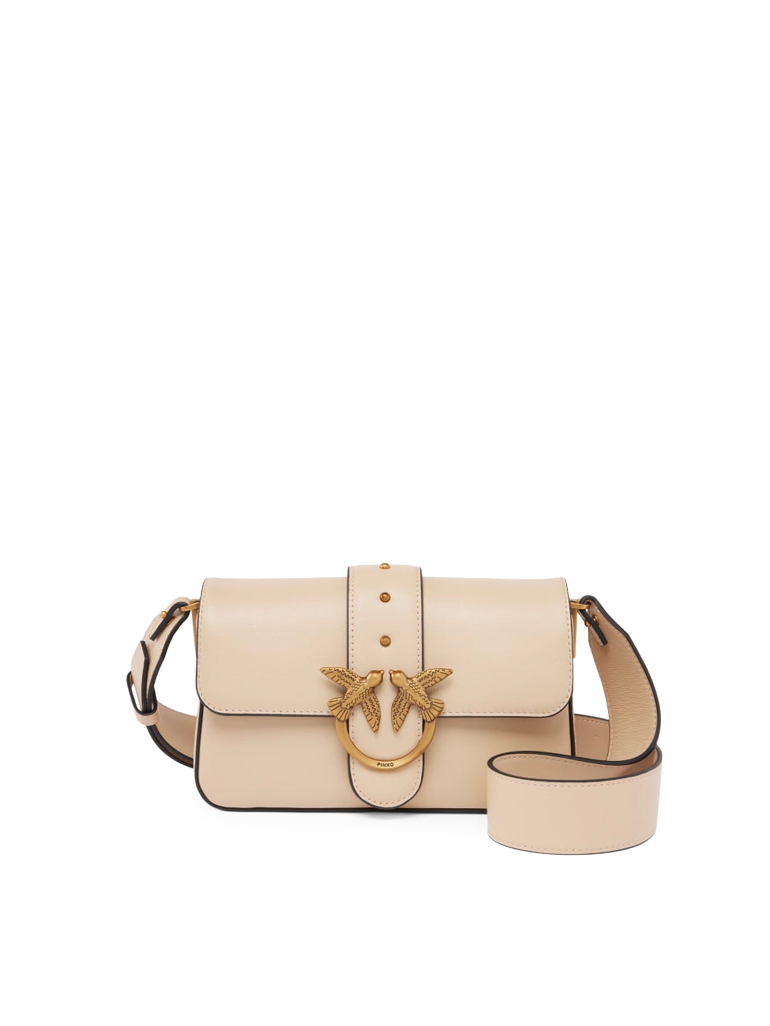Borsa a spalla Mini Love Bag in pelle 104340 A0QOC50Q PINKO 