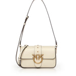 Borsa a spalla Mini Love Bag in pelle 104340 A0QOZ14Q PINKO 