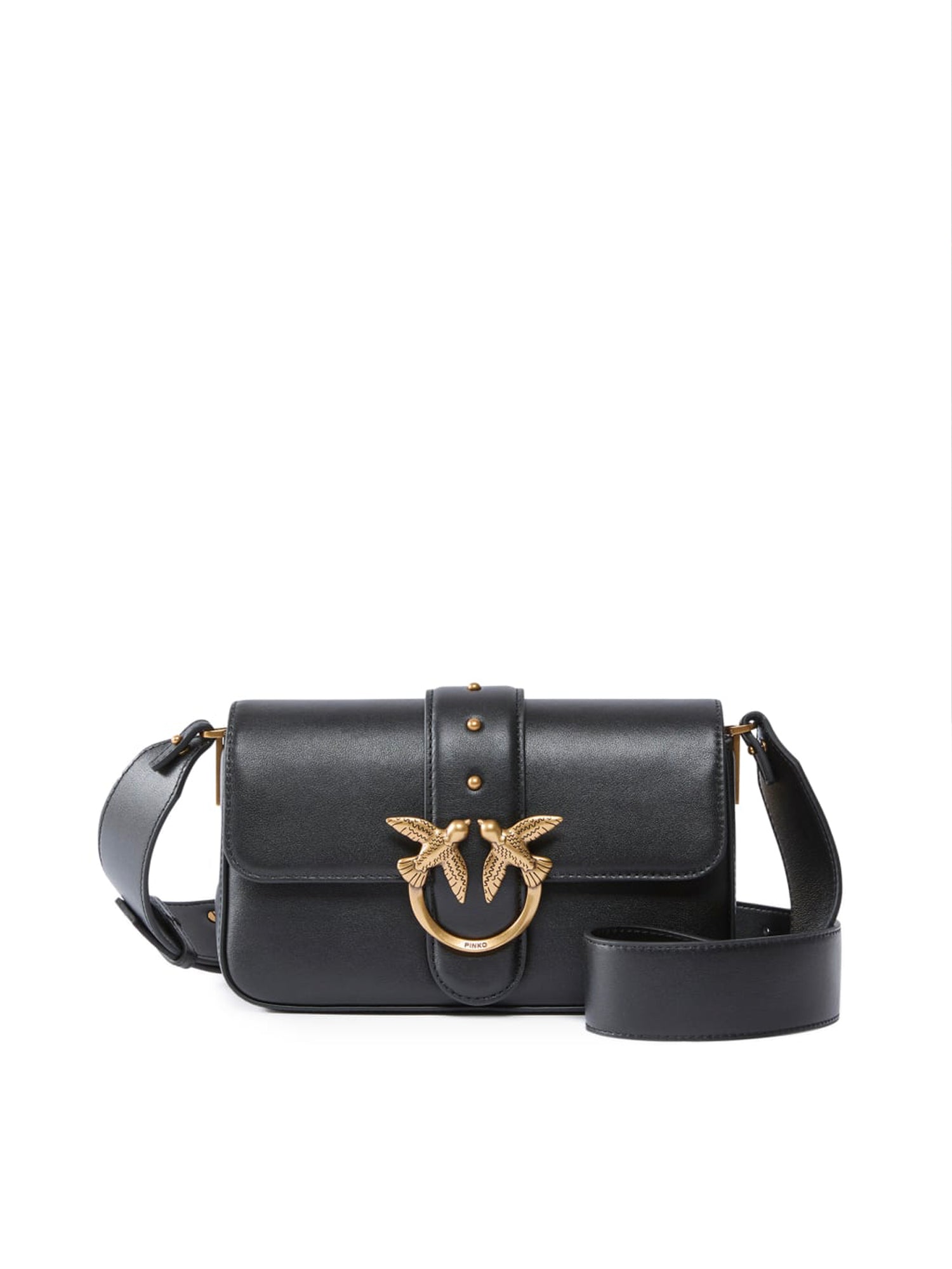 Borsa a spalla Mini Love Bag in pelle 104340 A0QOZ99Q PINKO 