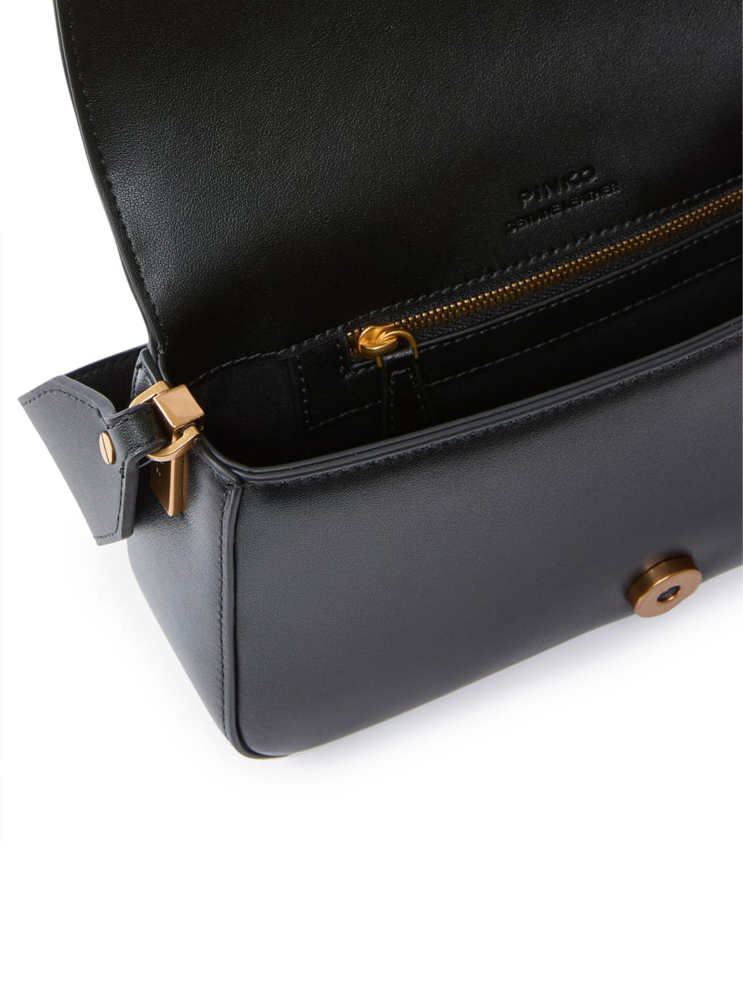 Borsa a spalla Mini Love Bag in pelle 104340 A0QOZ99Q PINKO 
