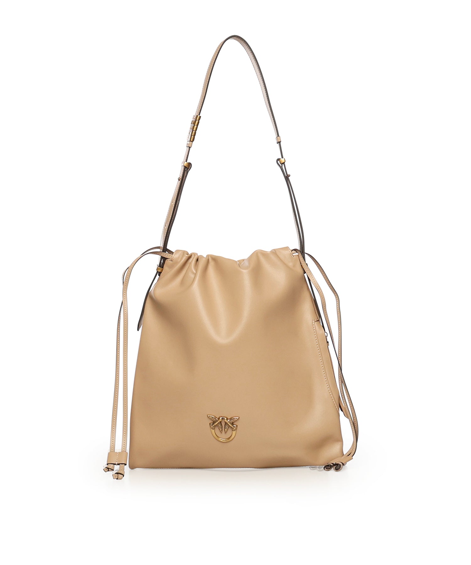 Borsa a spalla con logo 104359 A0QOC94Q PINKO 