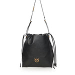 Borsa a spalla con logo 104359 A0QOZ99Q PINKO 
