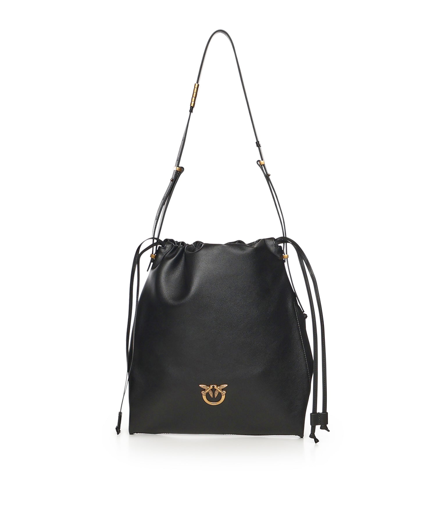 Borsa a spalla con logo 104359 A0QOZ99Q PINKO 