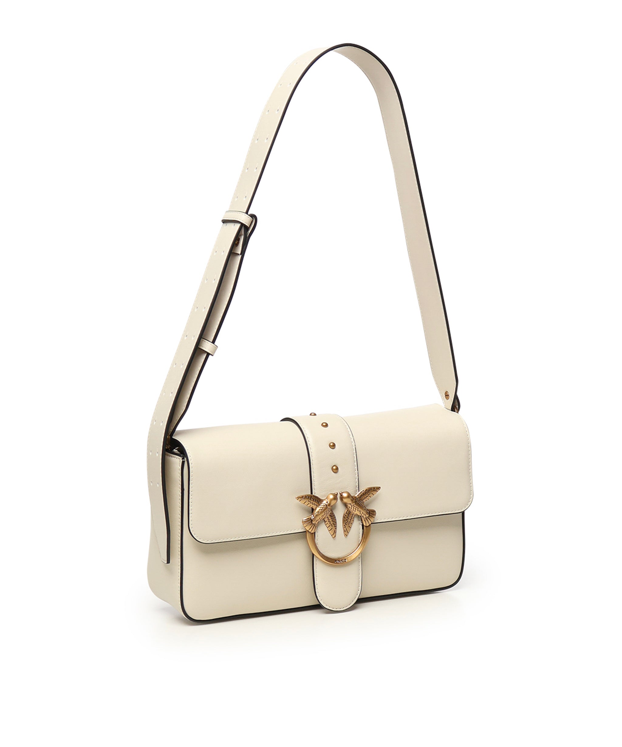 Borsa media a spalla Love Bag in pelle 104524 A0QOZ14Q PINKO 