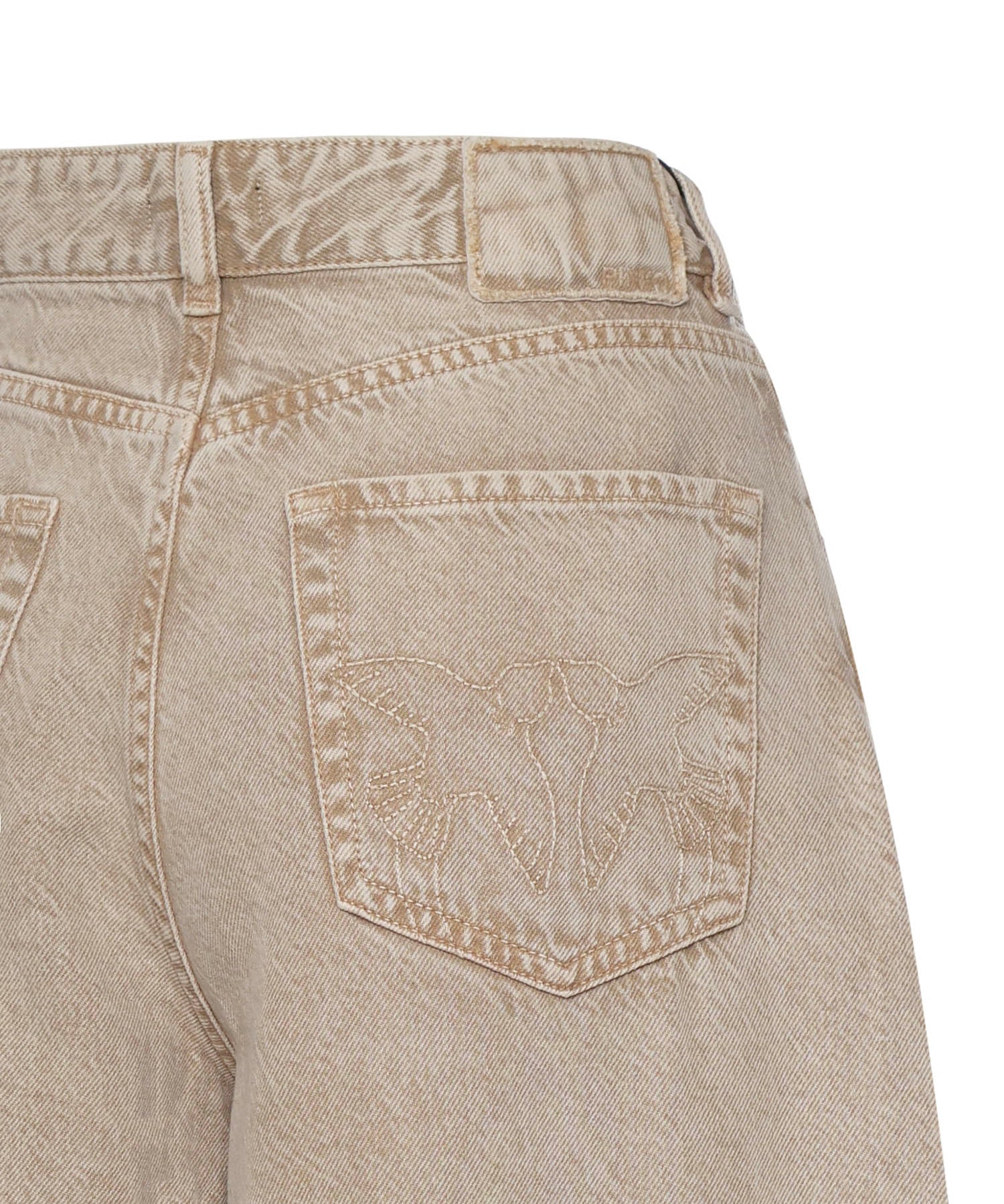 Jeans bermuda lungo in denim 104646 A2H6C88 PINKO 